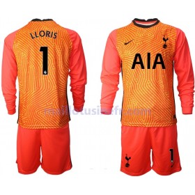 Maillot de Foot Tottenham Hotspur Hugo Lloris 1 Gardien 2020-21 Manches Longues V003 - Enfant